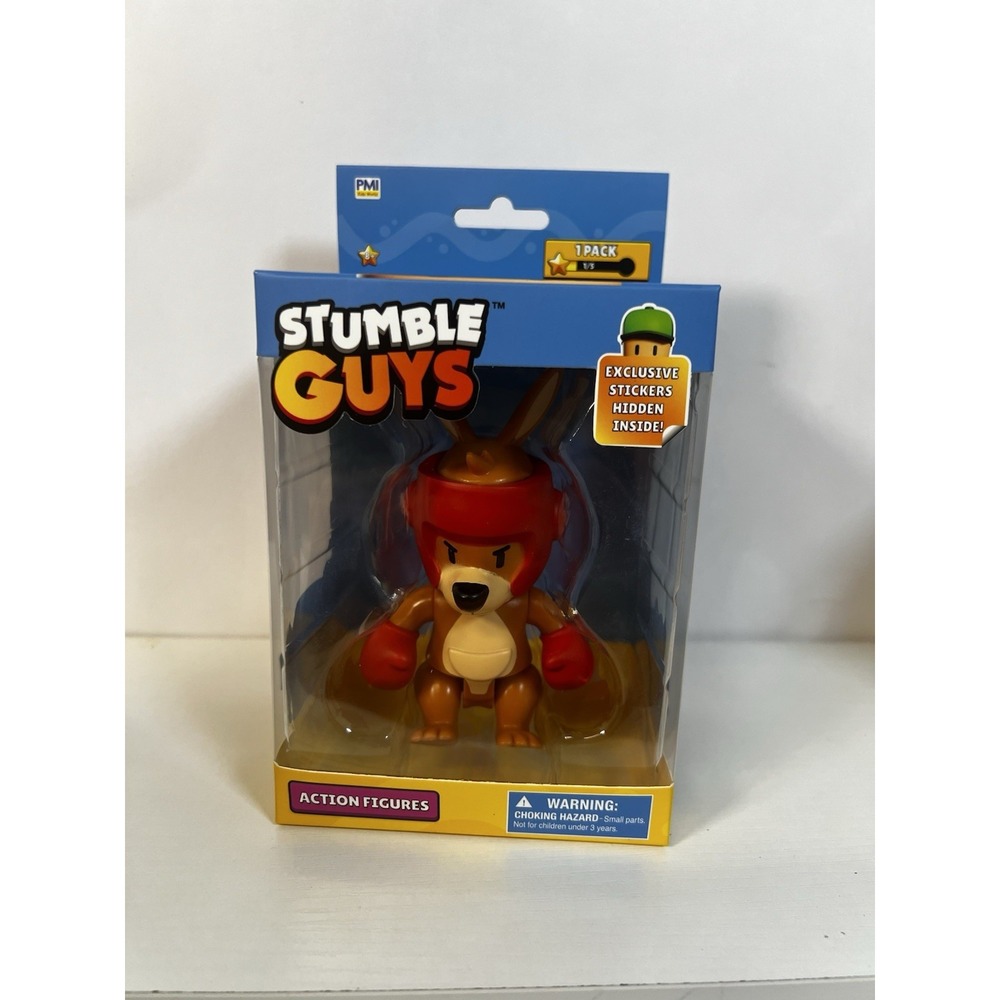 Stumble Guys Boxing Roo Action Figure NEW Sealed Collectible Toy